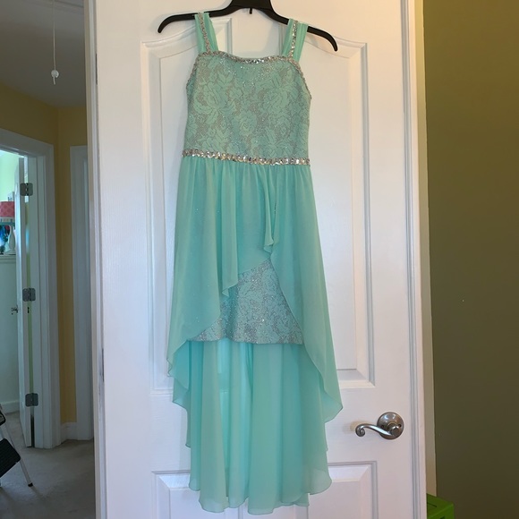 green fancy dresses